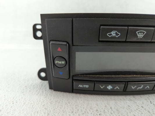 2005-2006 Cadillac Cts Climate Control Module Temperature AC/Heater Replacement P/N:21998813 Fits Fits 2005 2006 OEM Used Auto Parts