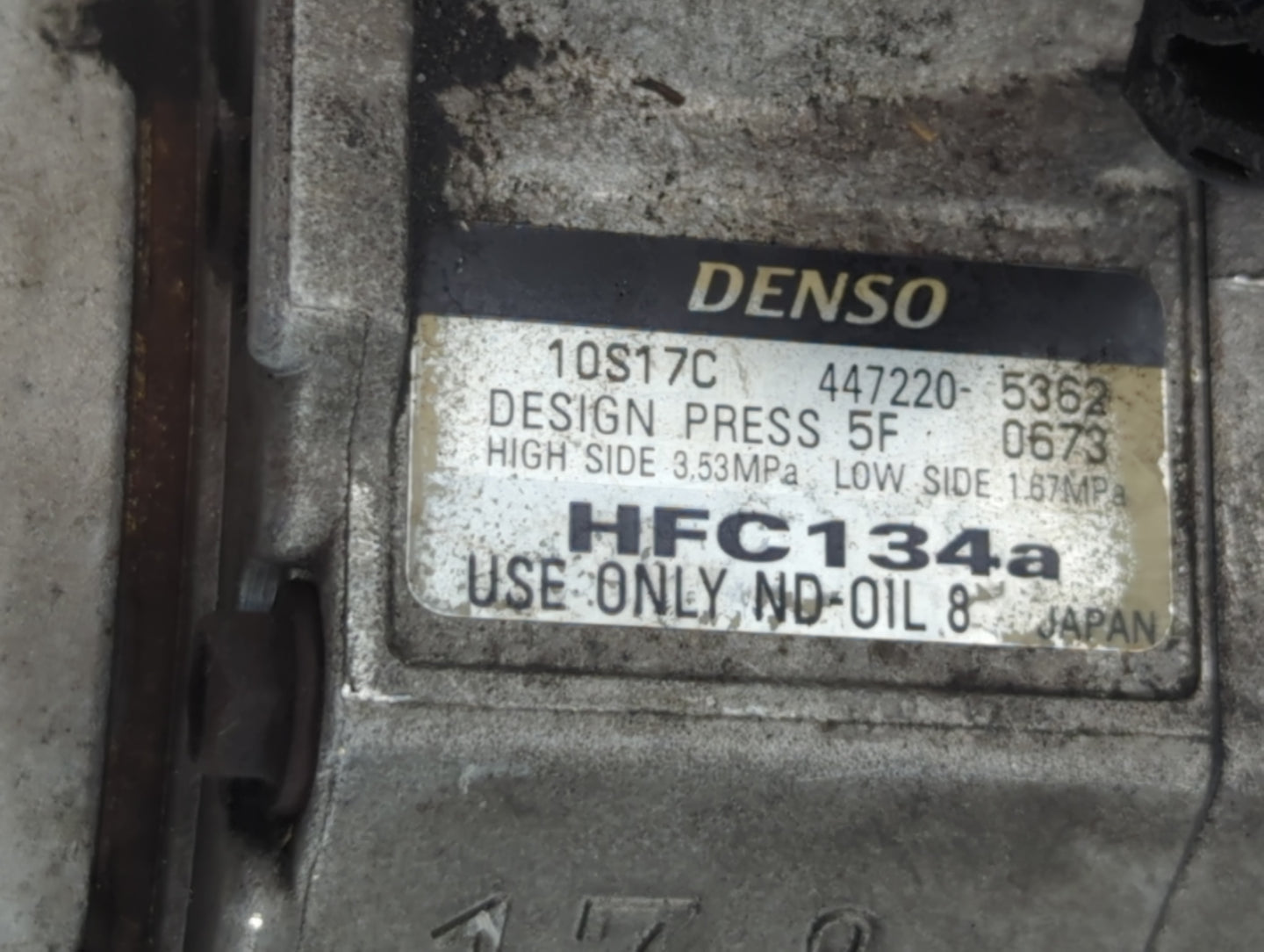 2004-2007 Cadillac Cts Air Conditioning A/c Ac Compressor Oem - Oemusedautoparts1.com