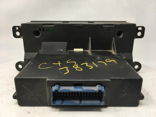 2005 Cadillac Cts Climate Control Module Temperature AC/Heater Replacement P/N:21998814 Fits Fits 2006 OEM Used Auto Parts