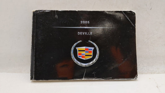 2005 Cadillac Deville Owners Manual Book Guide OEM Used Auto Parts - Oemusedautoparts1.com