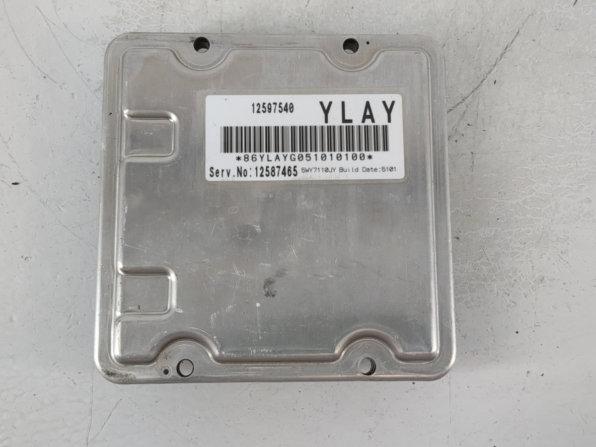 2005 Cadillac Deville PCM Engine Control Computer ECU ECM PCU OEM P/N:12597540 12587465 Fits OEM Used Auto Parts - Oemusedau