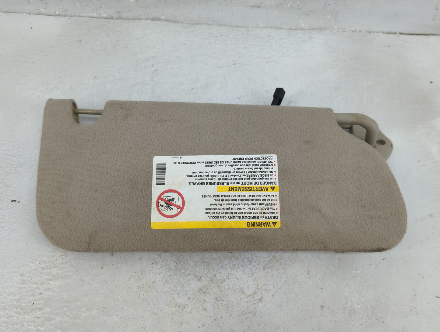 2000-2005 Cadillac Deville Sun Visor Shade Replacement Driver Left Mirror Fits Fits 2000 2001 2002 2003 2004 2005 OEM Used A
