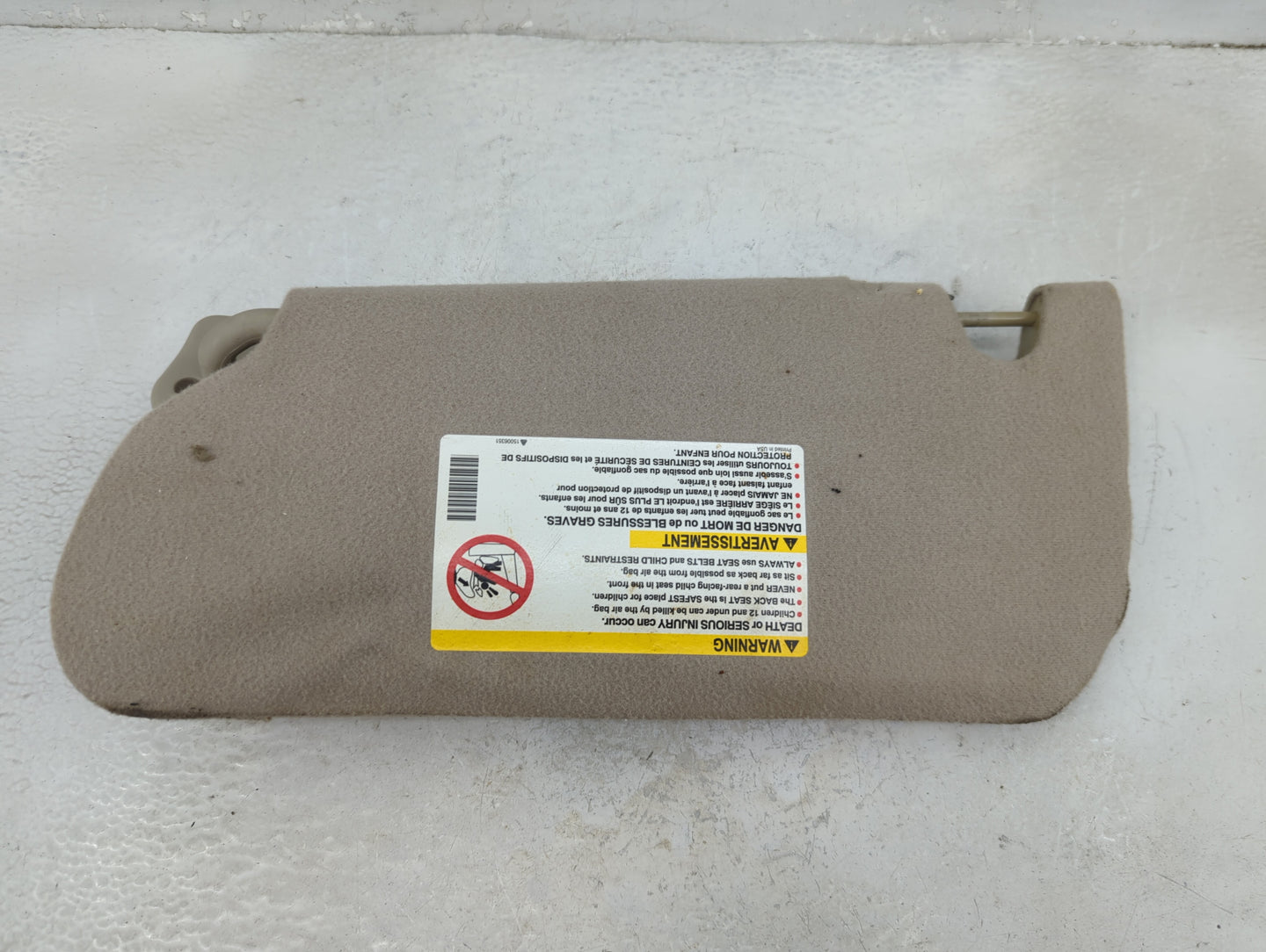 2000-2005 Cadillac Deville Sun Visor Shade Replacement Passenger Right Mirror Fits Fits 2000 2001 2002 2003 2004 2005 OEM Us