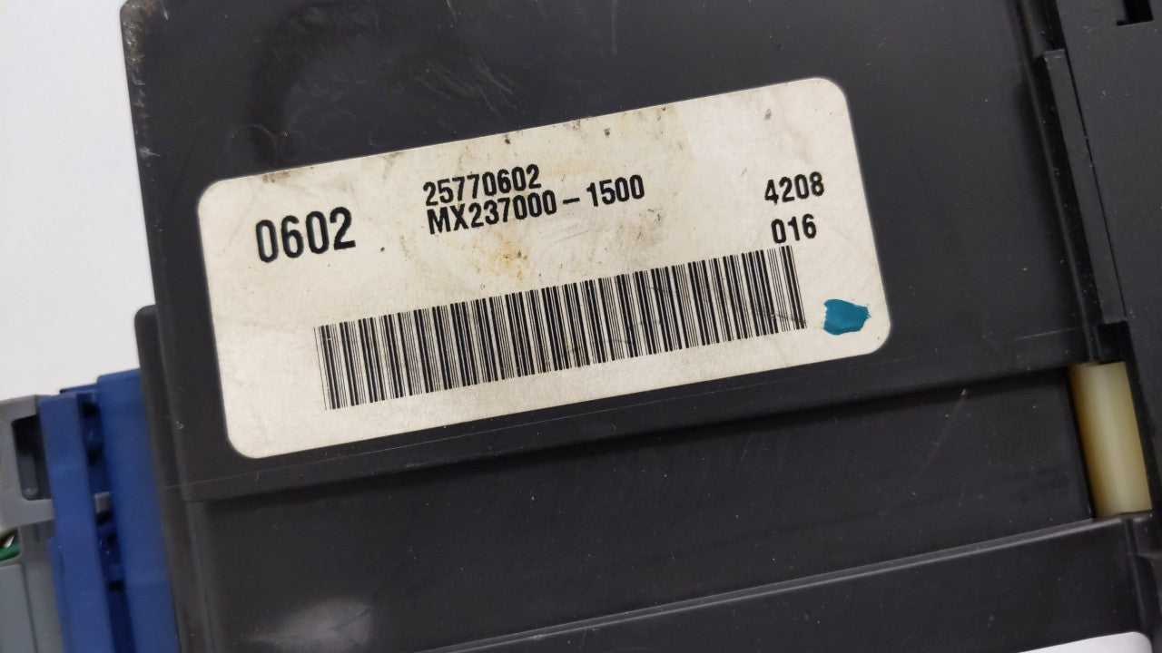 2005-2006 Cadillac Srx Climate Control Module Temperature AC/Heater Replacement P/N:25770602 15233493 Fits Fits 2005 2006 OE