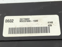 2005-2006 Cadillac Srx Climate Control Module Temperature AC/Heater Replacement P/N:25770602 15233493 Fits Fits 2005 2006 OE