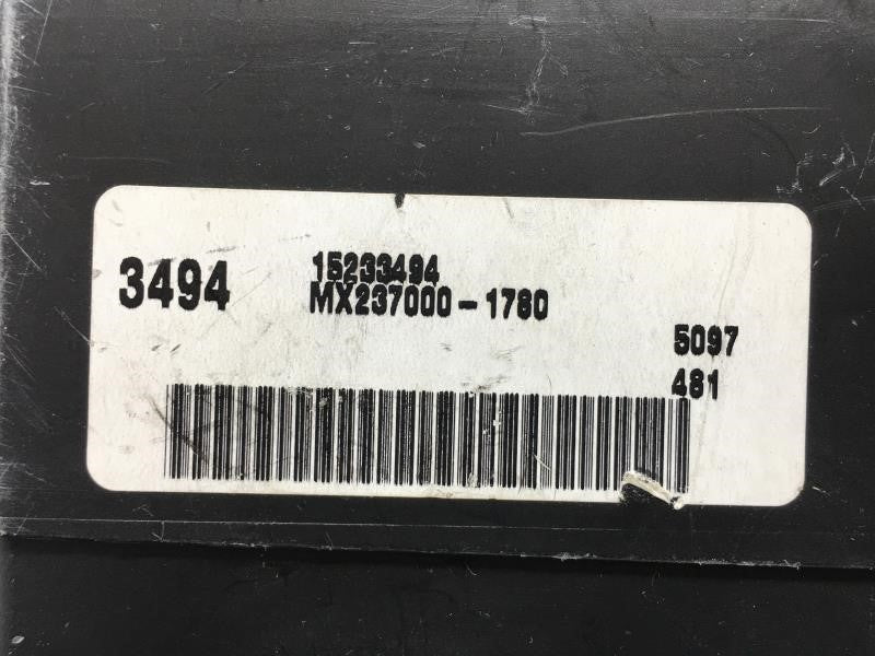 2005 Cadillac Srx Climate Control Module Temperature AC/Heater Replacement P/N:PN:15233494 Fits Fits 2006 OEM Used Auto Part