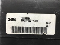 2005 Cadillac Srx Climate Control Module Temperature AC/Heater Replacement P/N:PN:15233494 Fits Fits 2006 OEM Used Auto Part