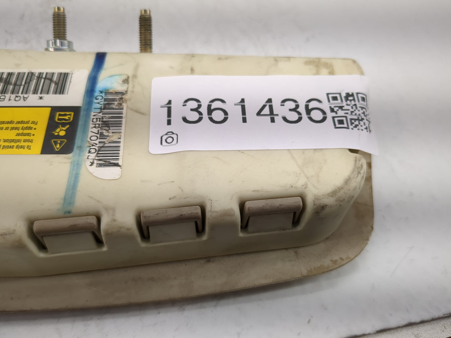 2005 Cadillac Sts Air Bag Passenger Seat Right OEM Fits Fits 2003 2004 2006 2007 OEM Used Auto Parts - Oemusedautoparts1.com