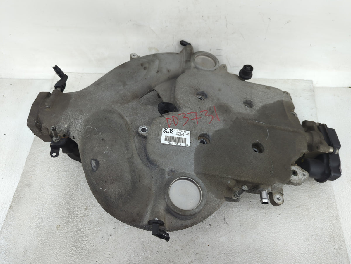 2005-2007 Cadillac Sts Air Intake Manifold P/N:12593232 Fits Fits 2005 2006 2007 OEM Used Auto Parts - Oemusedautoparts1.com