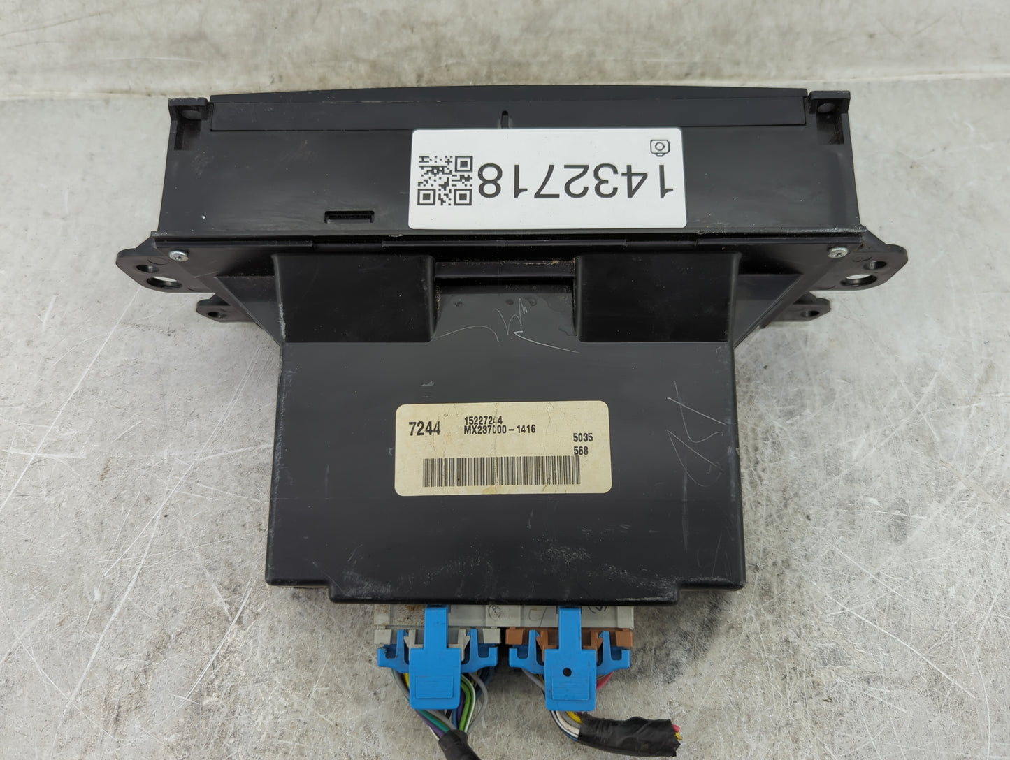 2005 Cadillac Sts Climate Control Module Temperature AC/Heater Replacement P/N:15227264 MX237C00-1416 Fits OEM Used Auto Par