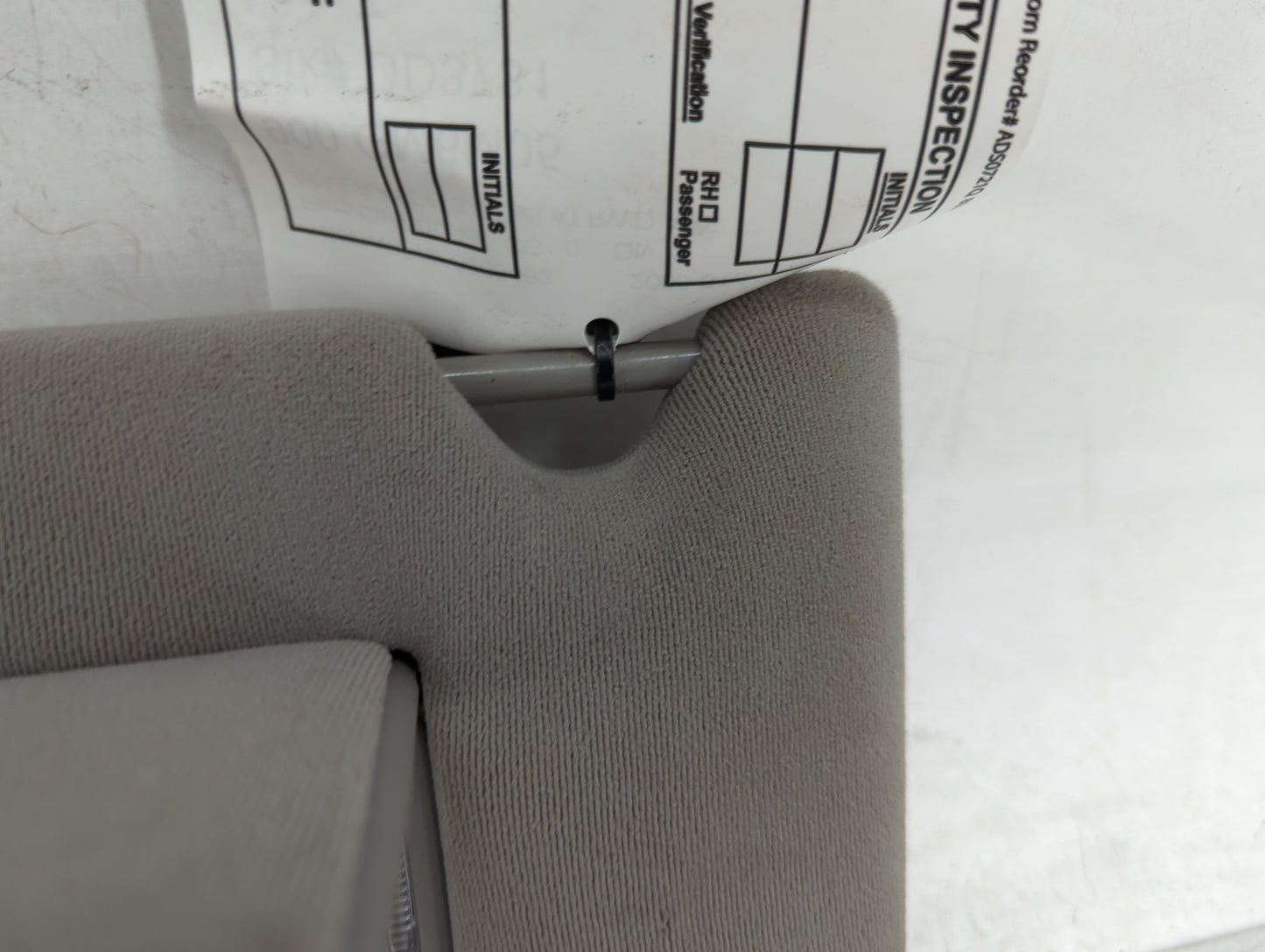 2005-2007 Cadillac Sts Sun Visor Shade Replacement Driver Left Mirror Fits Fits 2005 2006 2007 OEM Used Auto Parts - Oemused
