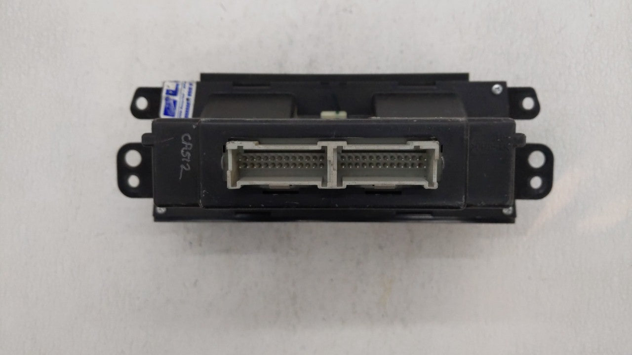 2005-2006 Cadillac Sts Climate Control Module Temperature AC/Heater Replacement P/N:15227244 Fits Fits 2005 2006 OEM Used Au
