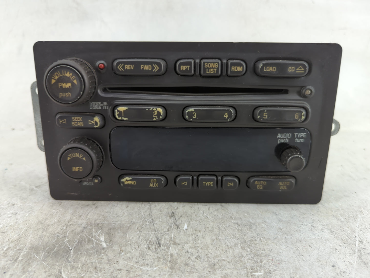 Chevrolet Avalanche Radio Cd Changer 10359577|21003405 - Oemusedautoparts1.com