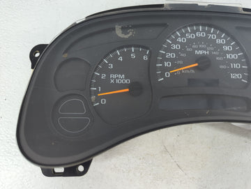2005 Chevrolet Avalanche Instrument Cluster Speedometer Gauges Fits OEM Used Auto Parts - Oemusedautoparts1.com