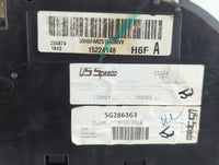 2005 Chevrolet Avalanche Instrument Cluster Speedometer Gauges Fits OEM Used Auto Parts - Oemusedautoparts1.com