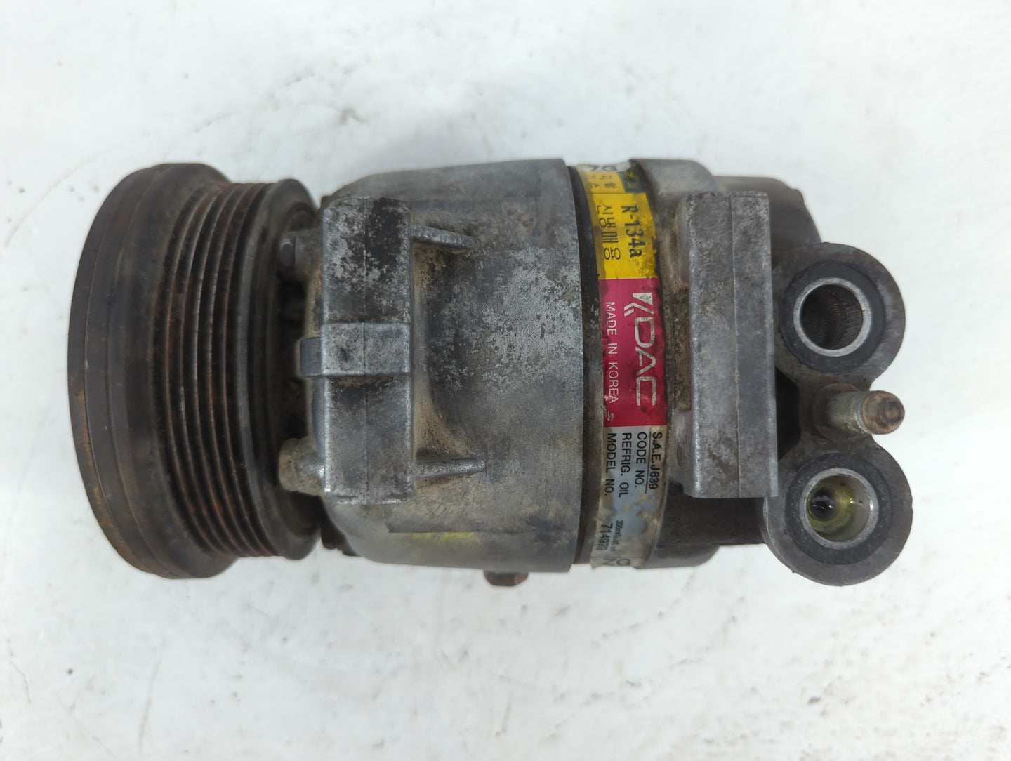 2004-2009 Chevrolet Aveo Air Conditioning A/c Ac Compressor Oem - Oemusedautoparts1.com