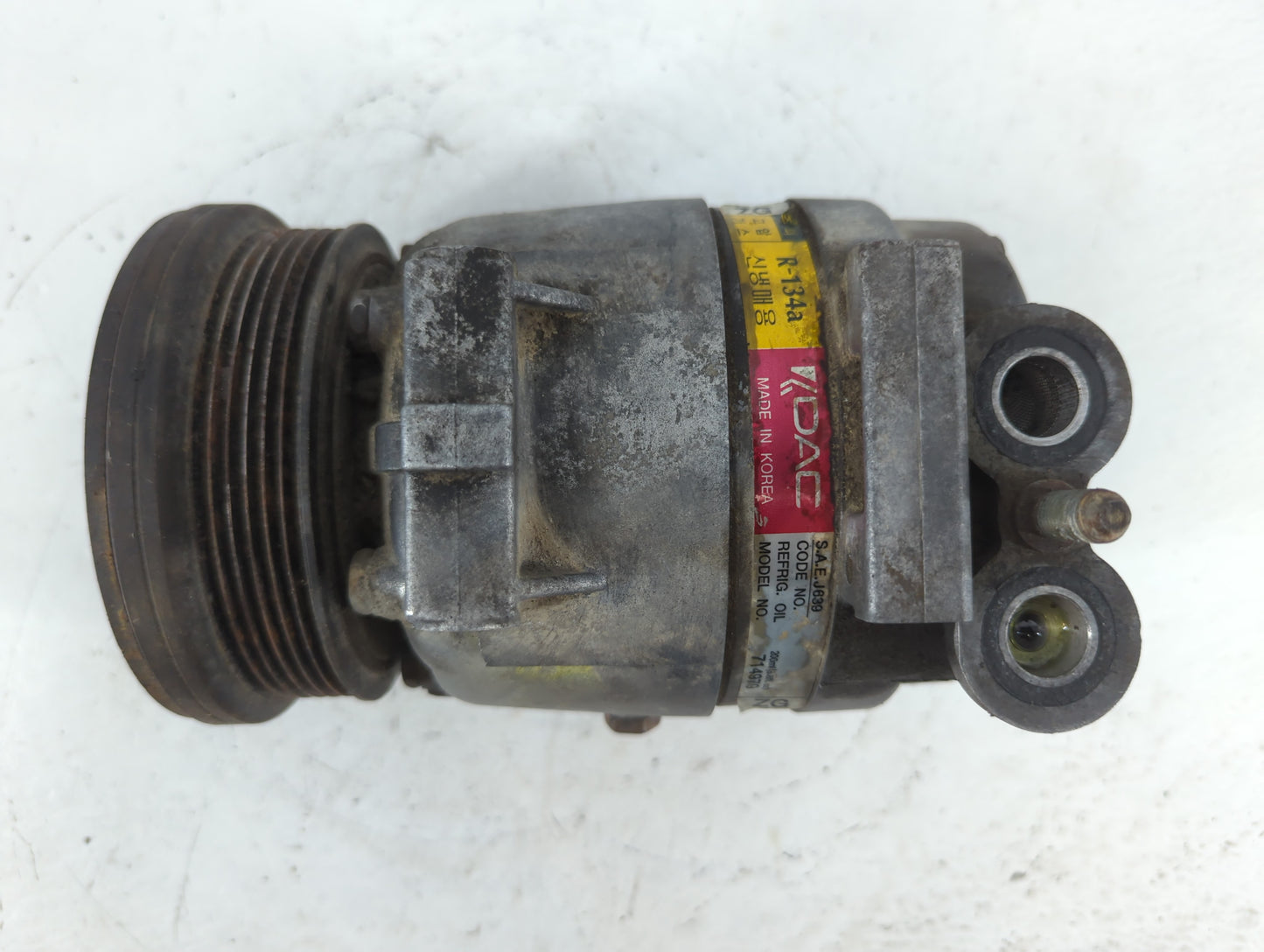 2004-2009 Chevrolet Aveo Air Conditioning A/c Ac Compressor Oem - Oemusedautoparts1.com