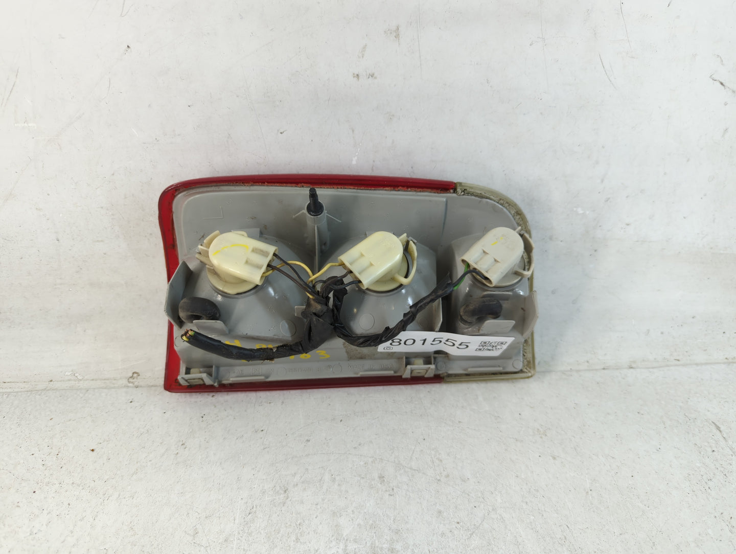 1995-2005 Chevrolet Blazer Tail Light Assembly Driver Left OEM P/N:16518499B Fits OEM Used Auto Parts - Oemusedautoparts1.co
