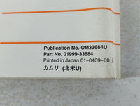 2005 Chevrolet Camaro Owners Manual Book Guide P/N:01999-33684 OEM Used Auto Parts - Oemusedautoparts1.com