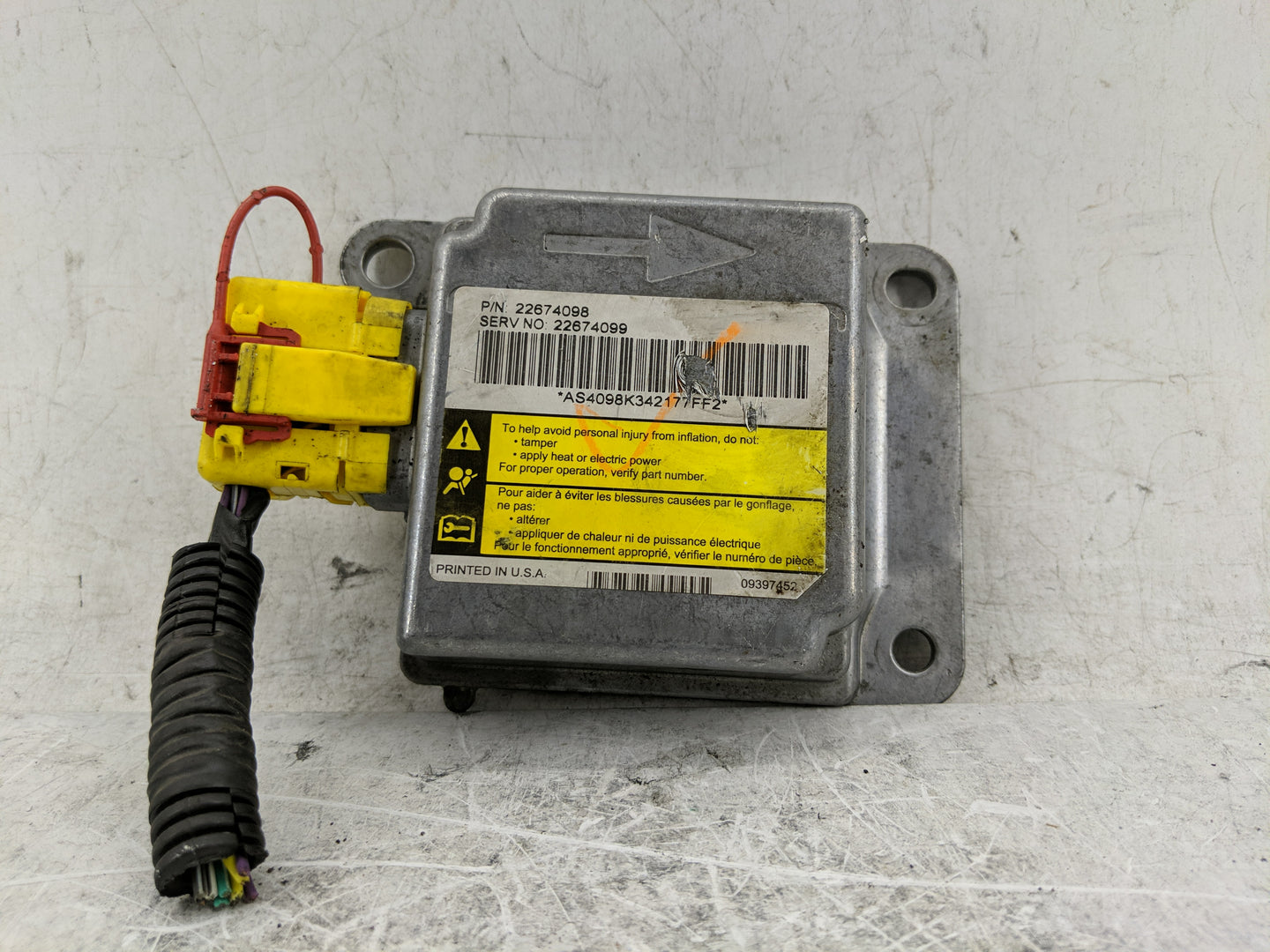 2005 Chevrolet Cavalier Fusebox Fuse Box Relay Module 22674098 - Oemusedautoparts1.com