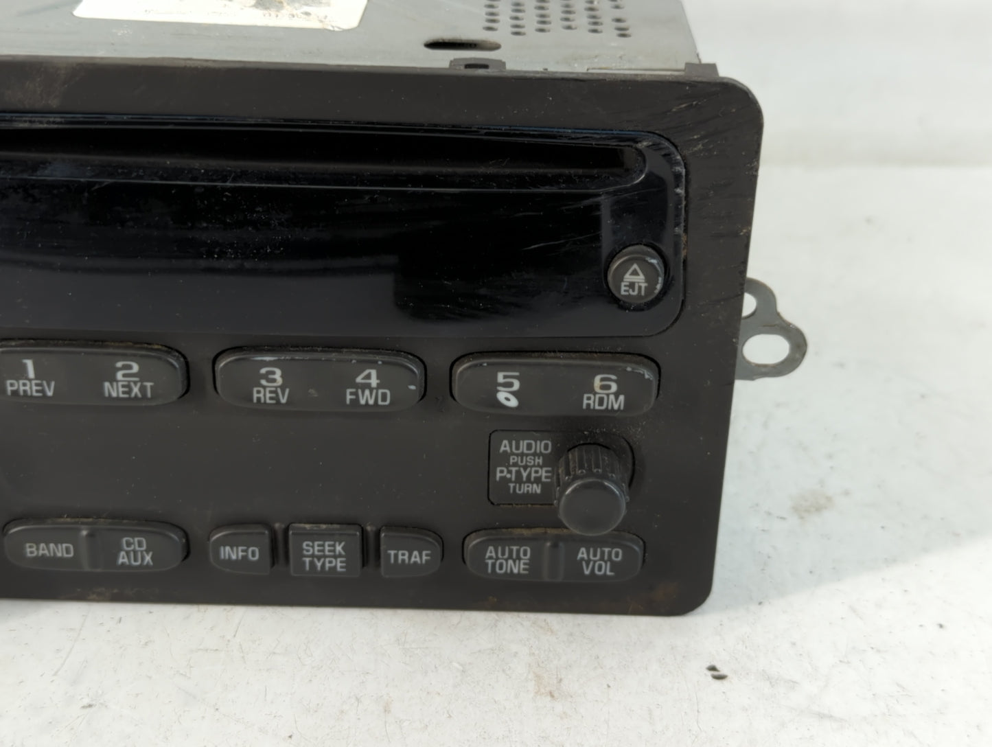 2003-2005 Chevrolet Cavalier Radio AM FM Cd Player Receiver Replacement P/N:10335223 Fits Fits 2002 2003 2004 2005 OEM Used 