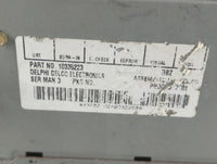 2003-2005 Chevrolet Cavalier Radio AM FM Cd Player Receiver Replacement P/N:10335223 Fits Fits 2002 2003 2004 2005 OEM Used 