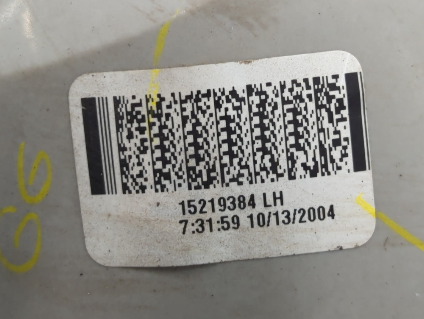 2005-2010 Chevrolet Cobalt Tail Light Assembly Driver Left OEM P/N:15219384 Fits Fits 2005 2006 2007 2008 2009 2010 OEM Used