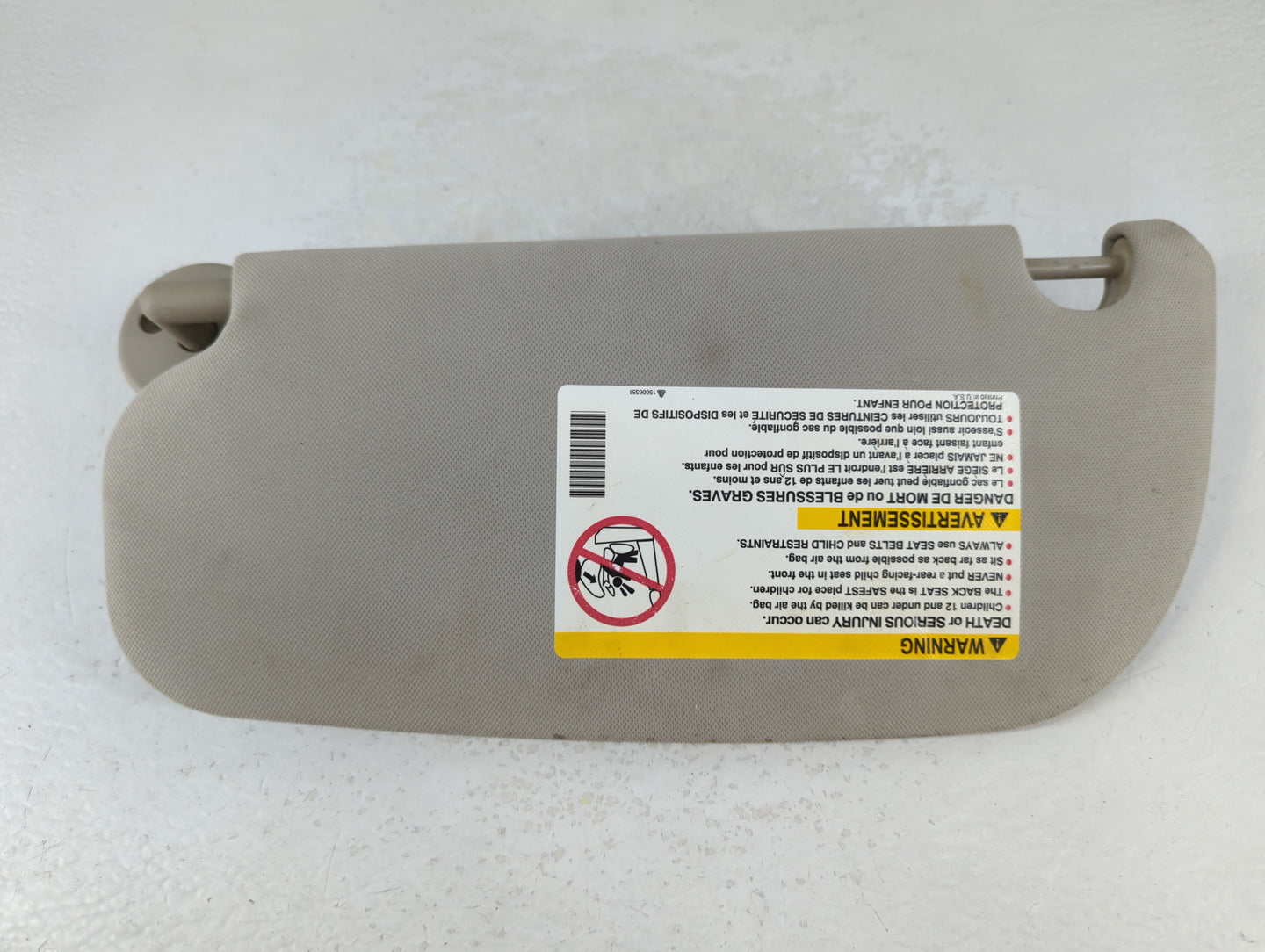 2005-2010 Chevrolet Cobalt Sun Visor Shade Replacement Passenger Right Mirror Fits Fits 2005 2006 2007 2008 2009 2010 OEM Us