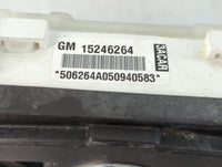 2005-2006 Chevrolet Cobalt Instrument Cluster Speedometer Gauges P/N:15246264 Fits Fits 2005 2006 OEM Used Auto Parts - Oemu