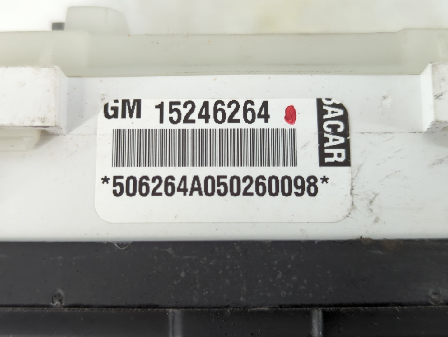 2005-2006 Chevrolet Cobalt Instrument Cluster Speedometer Gauges P/N:15246264 Fits Fits 2005 2006 OEM Used Auto Parts - Oemu