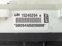 2005-2006 Chevrolet Cobalt Instrument Cluster Speedometer Gauges P/N:15246264 Fits Fits 2005 2006 OEM Used Auto Parts - Oemu