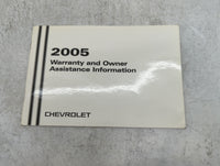 2005 Chevrolet Colorado Owners Manual Book Guide P/N:05COLORADO OEM Used Auto Parts - Oemusedautoparts1.com