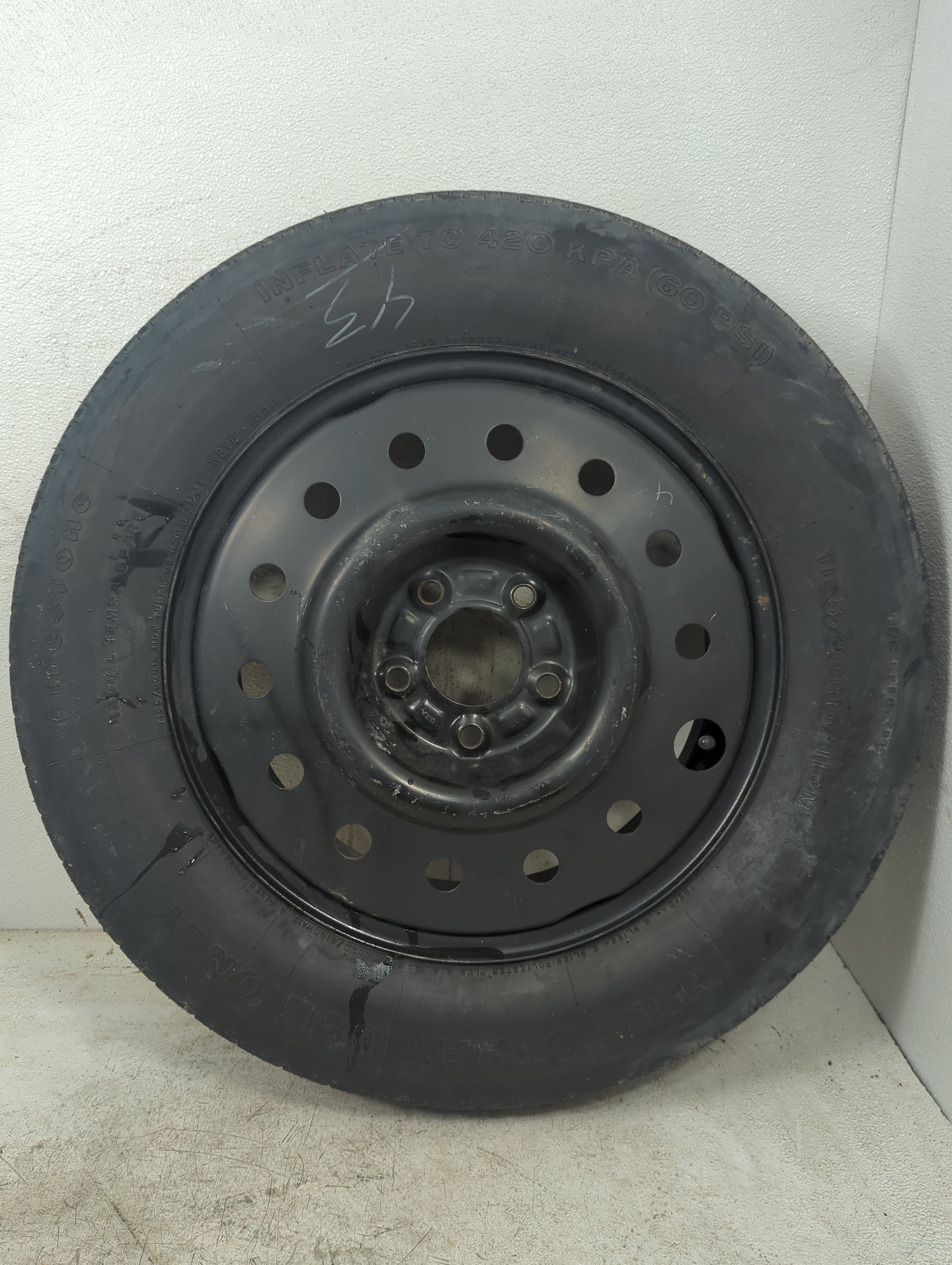 2005-2009 Chevrolet Equinox Spare Donut Tire Wheel Rim Oem 1264364 - Oemusedautoparts1.com