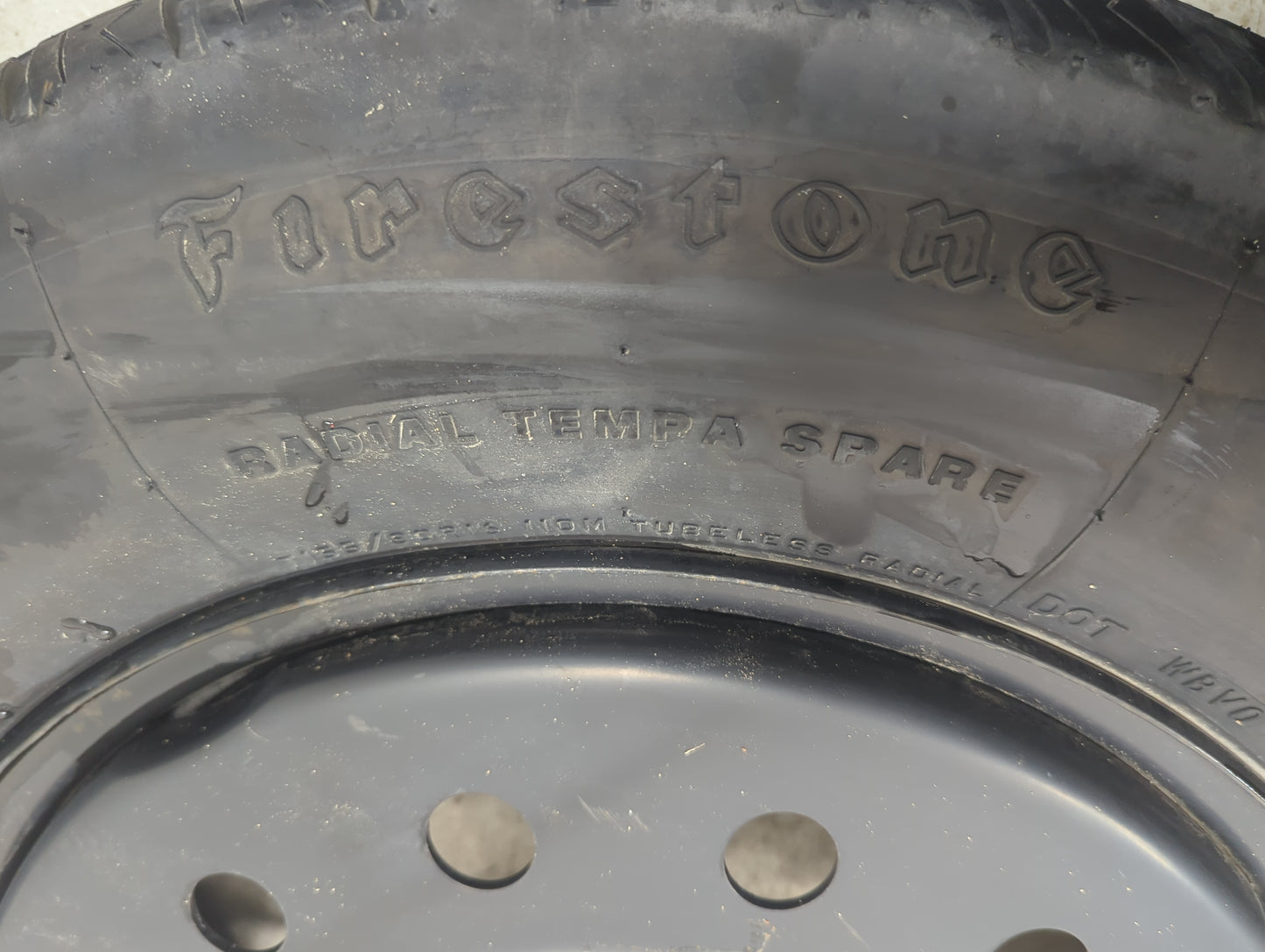 2005-2009 Chevrolet Equinox Spare Donut Tire Wheel Rim Oem 1264364 - Oemusedautoparts1.com