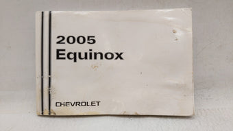 compare product 2005 Chevrolet Equinox Owners Manual Book Guide OEM Used Auto Parts