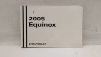 2005 Chevrolet Equinox Owners Manual Book Guide OEM Used Auto Parts - Oemusedautoparts1.com