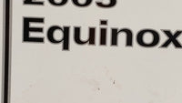 2005 Chevrolet Equinox Owners Manual Book Guide OEM Used Auto Parts - Oemusedautoparts1.com