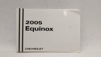2005 Chevrolet Equinox Owners Manual Book Guide OEM Used Auto Parts - Oemusedautoparts1.com