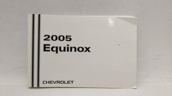 compare product 2005 Chevrolet Equinox Owners Manual Book Guide OEM Used Auto Parts