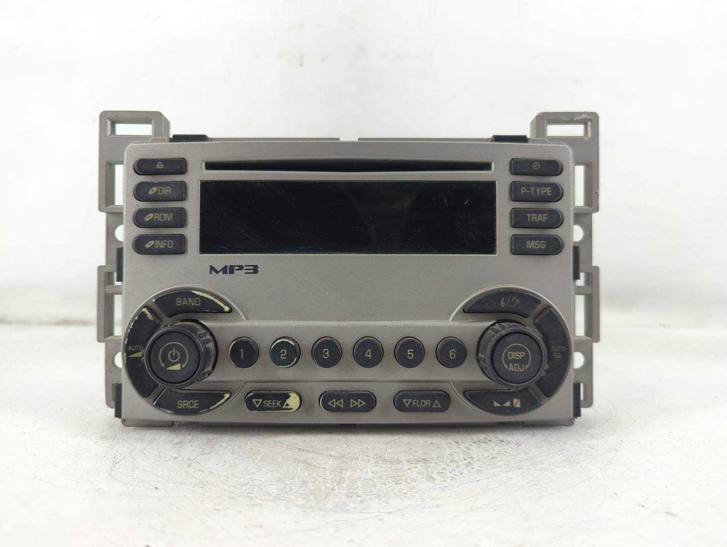 2005 Chevrolet Equinox Radio AM FM Cd Player Receiver Replacement P/N:15806226 Fits OEM Used Auto Parts - Oemusedautoparts1.