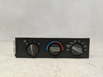 compare product 2005 Chevrolet Express 1500 Climate Control Module Temperature AC/Heater Replacement Fits OEM Used Auto Parts