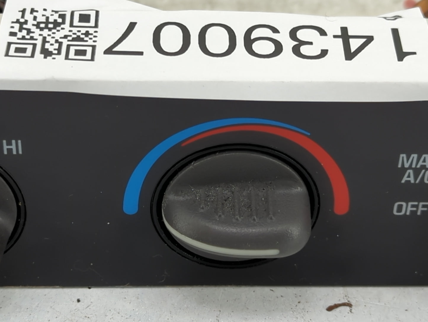 2001-2007 Chevrolet Express 3500 Climate Control Module Temperature AC/Heater Replacement P/N:16202950 Fits OEM Used Auto Pa