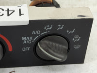 2001-2007 Chevrolet Express 3500 Climate Control Module Temperature AC/Heater Replacement P/N:16202950 Fits OEM Used Auto Pa