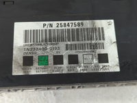 2005 Chevrolet Express 3500 PCM Engine Control Computer ECU ECM PCU OEM P/N:25847589 Fits OEM Used Auto Parts - Oemusedautop
