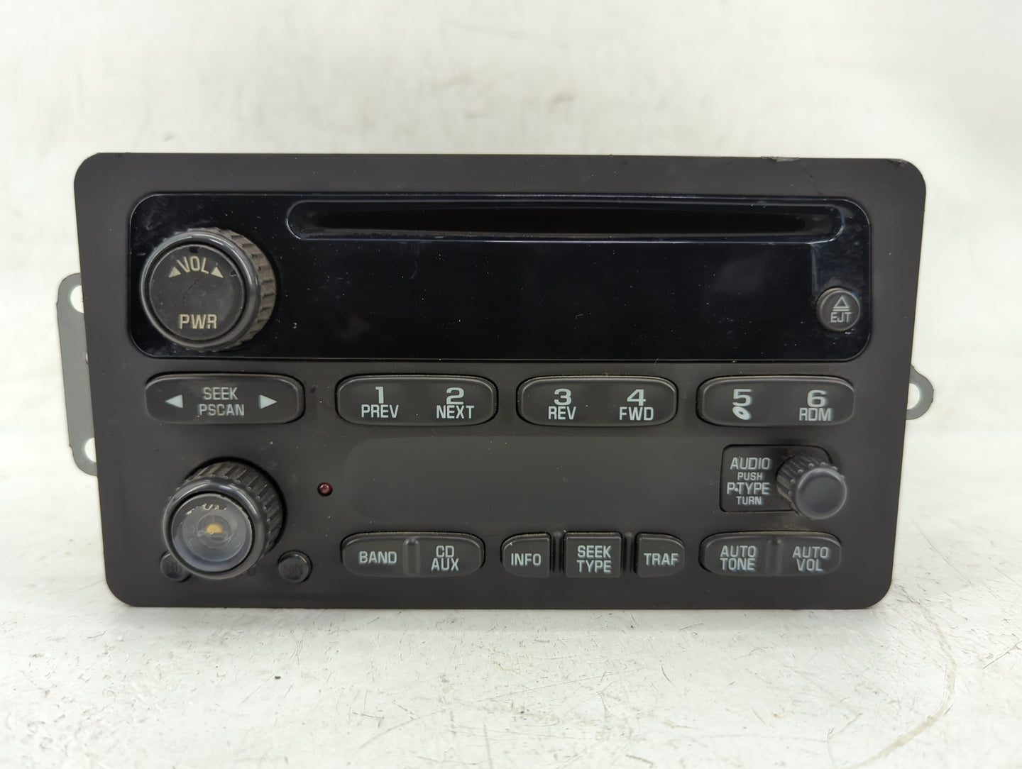 2002-2005 Chevrolet Impala Radio AM FM Cd Player Receiver Replacement P/N:10335223 Fits Fits 2002 2003 2004 2005 OEM Used Au