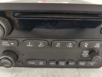 2002-2005 Chevrolet Impala Radio AM FM Cd Player Receiver Replacement P/N:10335223 Fits Fits 2002 2003 2004 2005 OEM Used Au