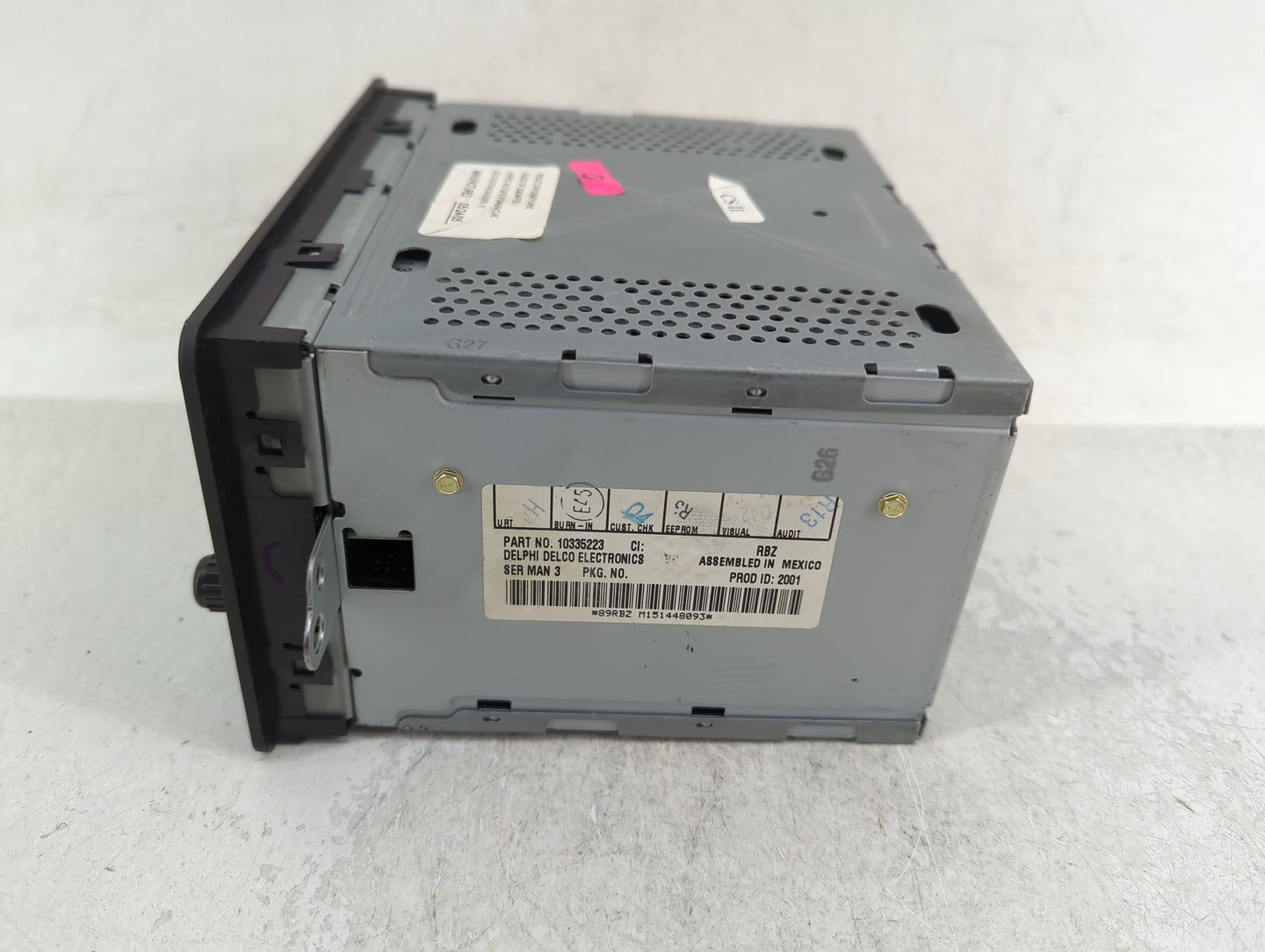 2002-2005 Chevrolet Impala Radio AM FM Cd Player Receiver Replacement P/N:10335223 Fits Fits 2002 2003 2004 2005 OEM Used Au