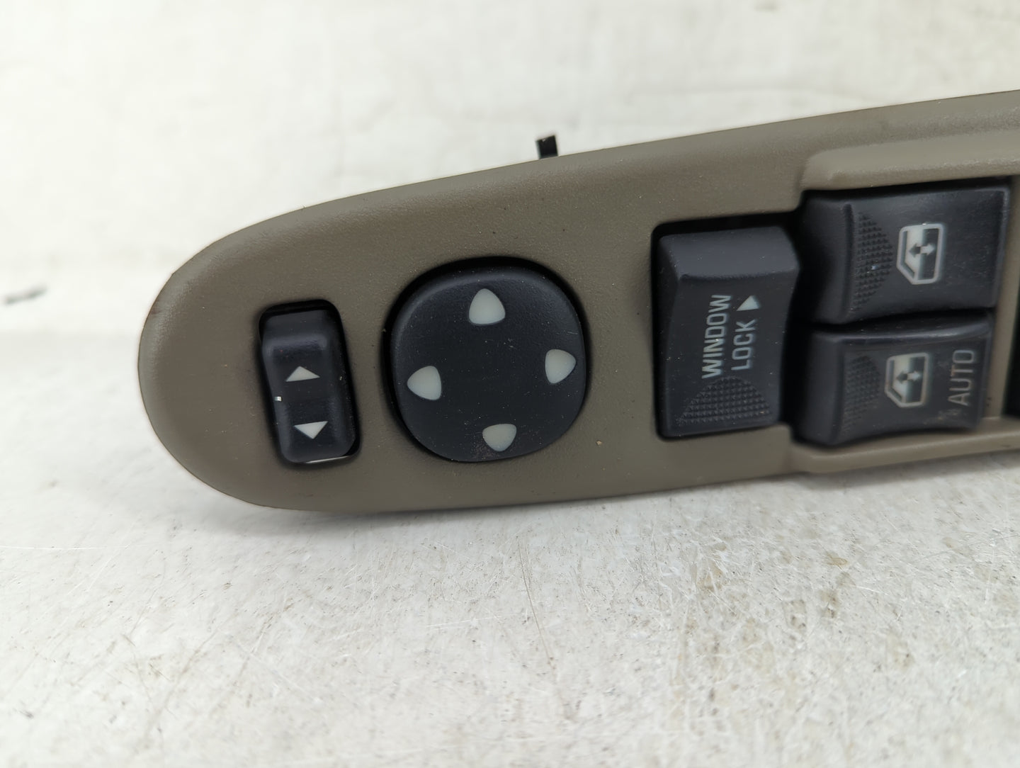 2000-2016 Chevrolet Impala Master Power Window Switch Replacement Driver Side Left Fits OEM Used Auto Parts - Oemusedautopar