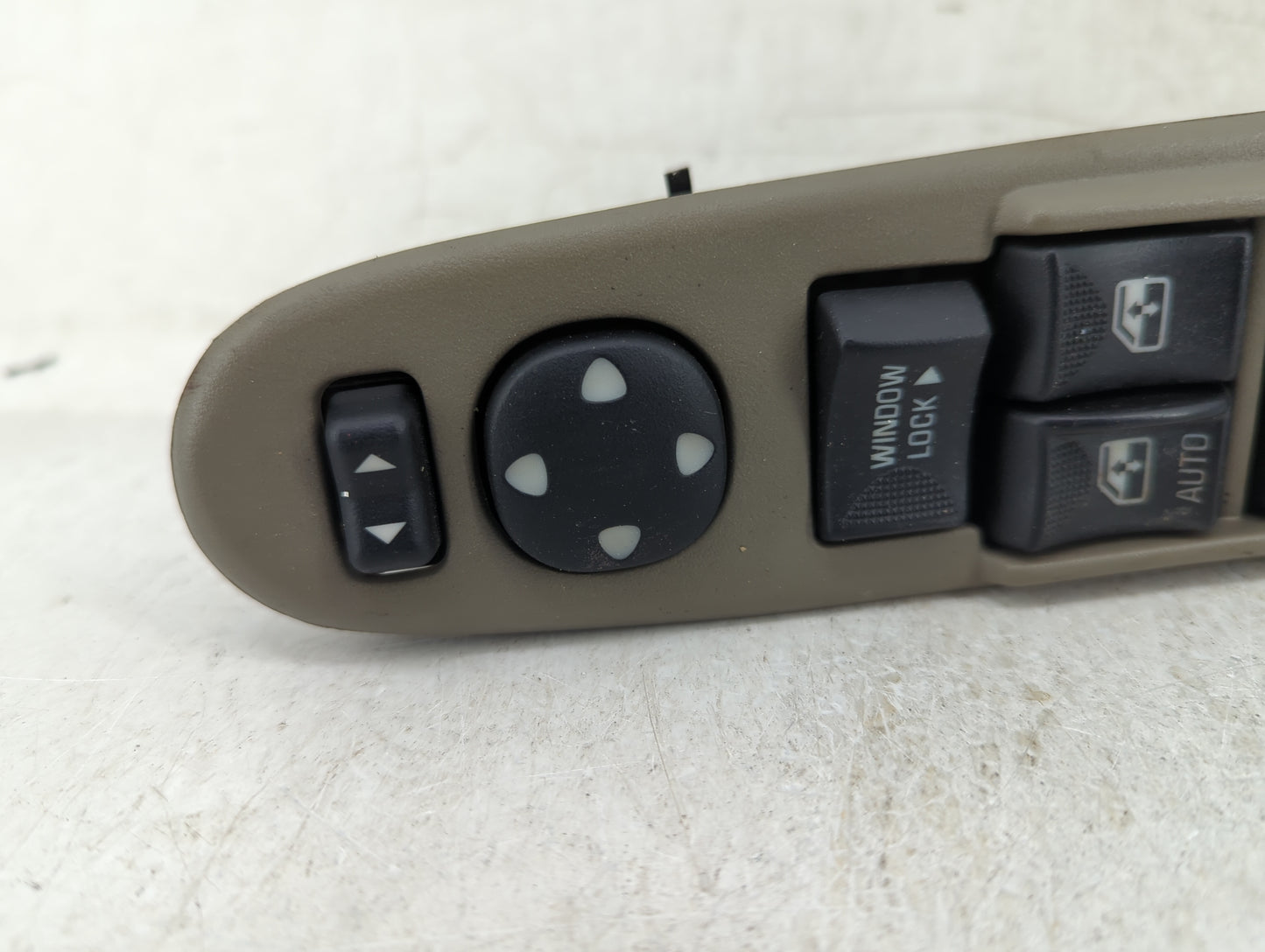 2000-2016 Chevrolet Impala Master Power Window Switch Replacement Driver Side Left Fits OEM Used Auto Parts - Oemusedautopar