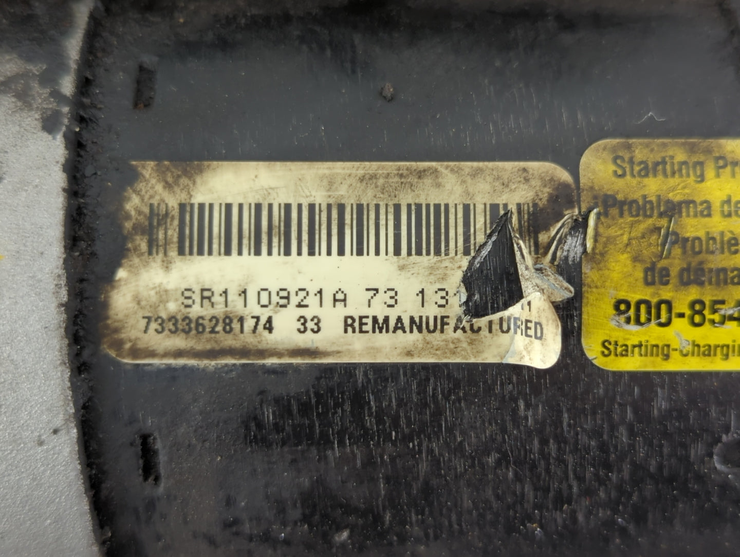 2004-2005 Chevrolet Impala Car Starter Motor Solenoid OEM P/N:73336281 Fits Fits 2004 2005 2006 2007 2008 2009 OEM Used Auto